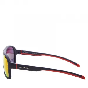 Slnečné okuliare BLIZZARD Sun glasses PCSF705110, rubber black, 65-16-135
