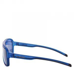 Slnečné okuliare BLIZZARD Sun glasses PCSF705140, rubber trans. dark blue , 65-16-135