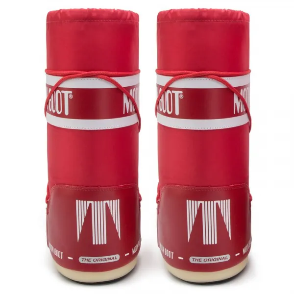 Dámske vysoké zimné topánky MOON BOOT ICON NYLON, 003 red