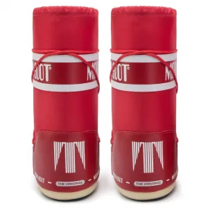 Dámske vysoké zimné topánky MOON BOOT ICON NYLON, 003 red