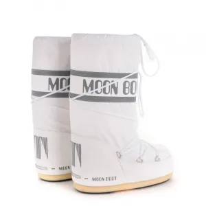 Dámske vysoké zimné topánky MOON BOOT ICON NYLON, 006 white