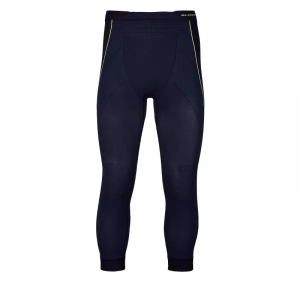 Pánske termo nohavice BLIZZARD Mens long pants, anthracite neon yellow