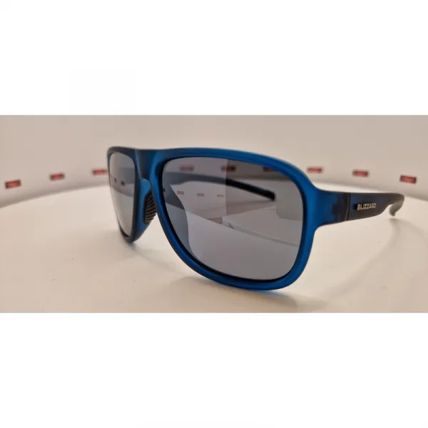 Slnečné okuliare BLIZZARD Sun glasses POLSF705140, rubber trans. dark blue, 65-16-135