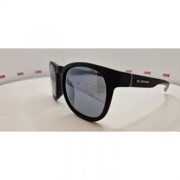 Slnečné okuliare BLIZZARD Sun glasses POLSF706110, rubber black, 60-14-133