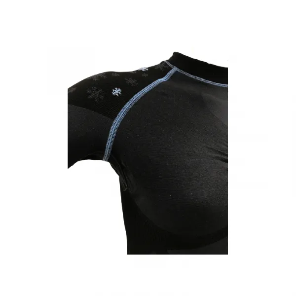Dámske termo tričko s dlhým rukávom BLIZZARD CLASSIC CUT-Viva long sleeve, anthracite light blue-21 22