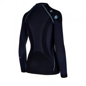 Dámske termo tričko s dlhým rukávom BLIZZARD CLASSIC CUT-Viva long sleeve, anthracite light blue-21 22