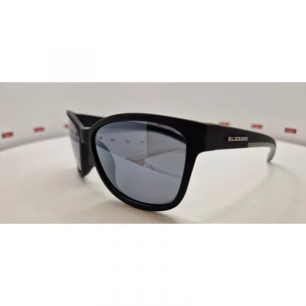 Slnečné okuliare BLIZZARD Sun glasses POLSF701110, rubber black, 64-16-133