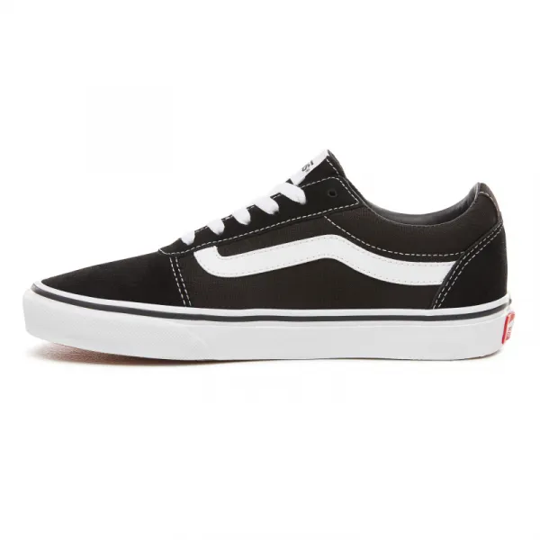 Dámska rekreačná obuv VANS WM Ward-(SUEDE CANVAS)BLACK WHITE