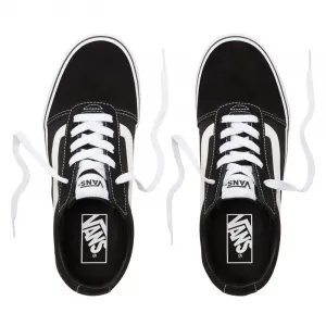 Dámska rekreačná obuv VANS WM Ward-(SUEDE CANVAS)BLACK WHITE