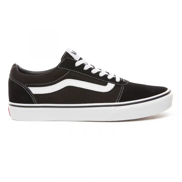 Pánska rekreačná obuv VANS MN Ward-(Suede Canvas) black whit