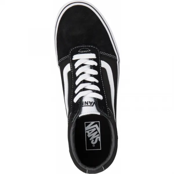Pánska rekreačná obuv VANS MN Ward-(Suede Canvas) black whit