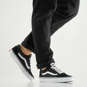 Pánska rekreačná obuv VANS MN Ward-(Suede Canvas) black whit