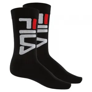 Ponožky do inline korčúľ FILA F9598 SOCKS 2-PACK-200-BLACK