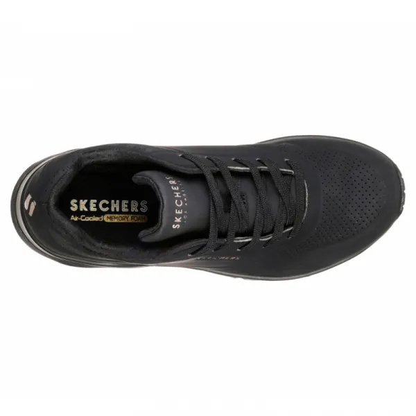 Dámska rekreačná obuv SKECHERS Uno Stand On Air Ws black