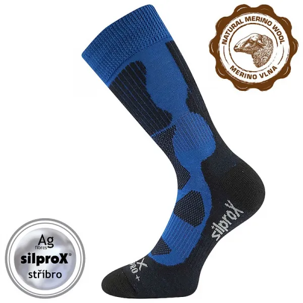 Turistické ponožky VOXX 1 PACK-Merino Etrex EXI blue