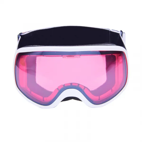 Lyžiarske okuliare BLIZZARD 963 DAO, white shiny, rosa1, silver mirror