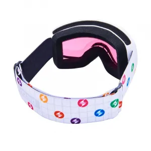 Lyžiarske okuliare BLIZZARD 963 DAO, white shiny, rosa1, silver mirror