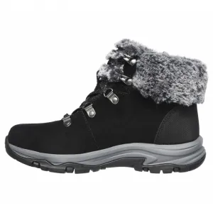 Dámske členkové zimné topánky SKECHERS Trego Falls Finest black