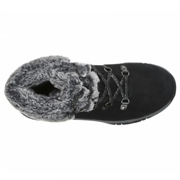 Dámske členkové zimné topánky SKECHERS Trego Falls Finest black
