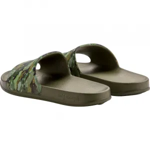 Detské šlapky (plážová obuv) COQUI Tora army green camo