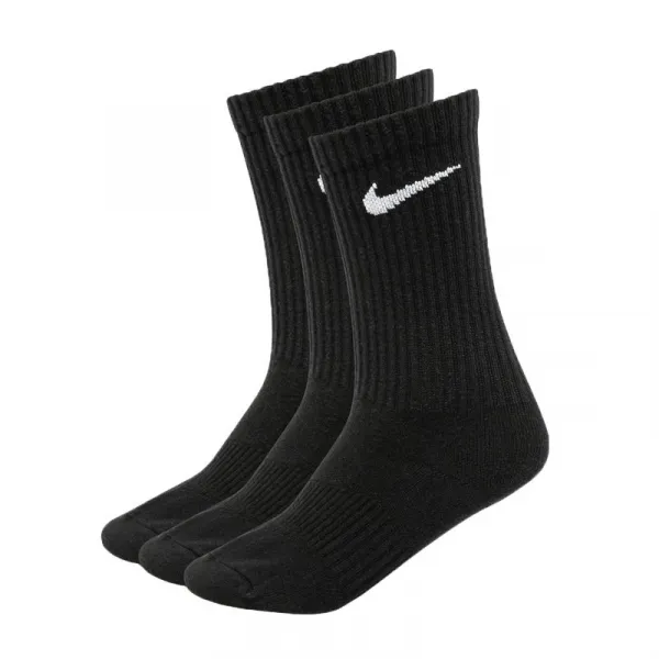 Ponožky NIKE U NK EVERYDAY LTWT CREW 3PR-Black