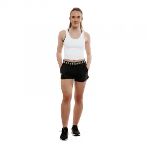 Dámske tréningové kraťasy UNDER ARMOUR Play Up Shorts 3.0-BLK
