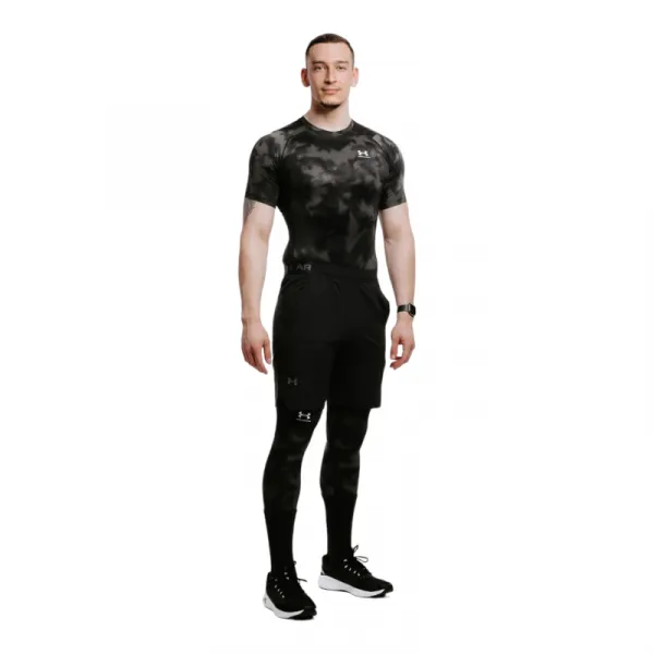 Pánske kompresné legíny UNDER ARMOUR UA HG Armour Leggings-BLK
