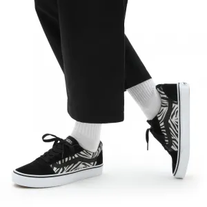 Dámska vychádzková obuv VANS WM Ward MTLC ZBR black white