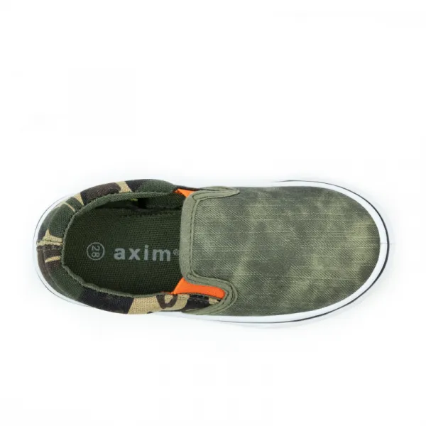 Detská rekreačná obuv AXIM Bodela camo