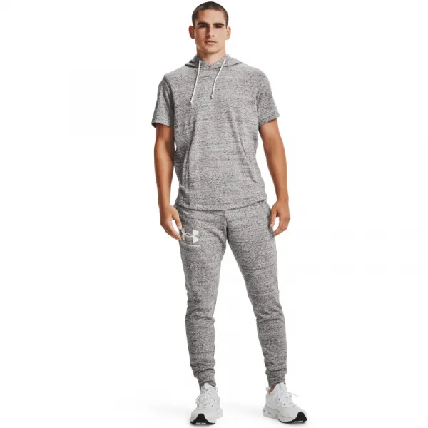 Pánske tepláky UNDER ARMOUR UA RIVAL TERRY JOGGER-GREY