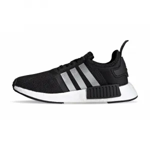 Juniorská rekreačná obuv ADIDAS ORIGINALS NMD_R1 core JR black silver metallic solar red