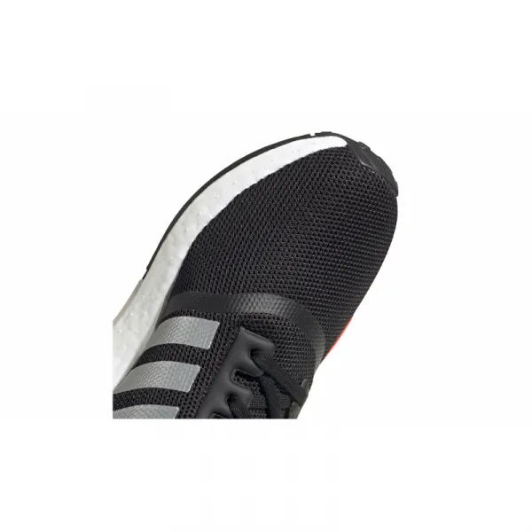 Juniorská rekreačná obuv ADIDAS ORIGINALS NMD_R1 core JR black silver metallic solar red