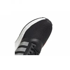 Juniorská rekreačná obuv ADIDAS ORIGINALS NMD_R1 core JR black silver metallic solar red
