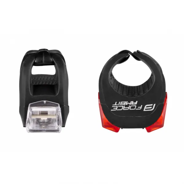 Svetlo na bicykel FORCE F AMBIT BATTERY FRONT REAR