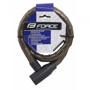 Zámok na bicykel FORCE ROLLERS 800 18