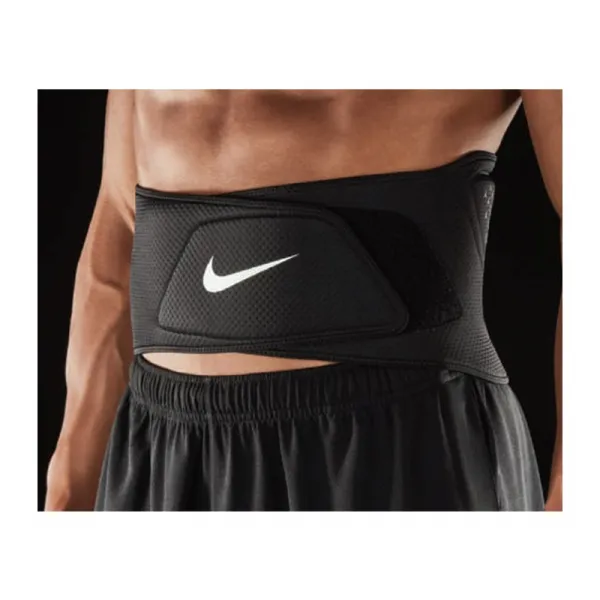 Fitness chránič NIKE PRO WAIST WRAP 3.0 BLACK WHITE