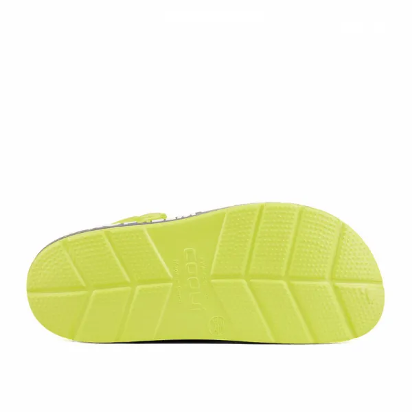 Detské kroksy (rekreačná obuv) COQUI Lindo K citrus grey