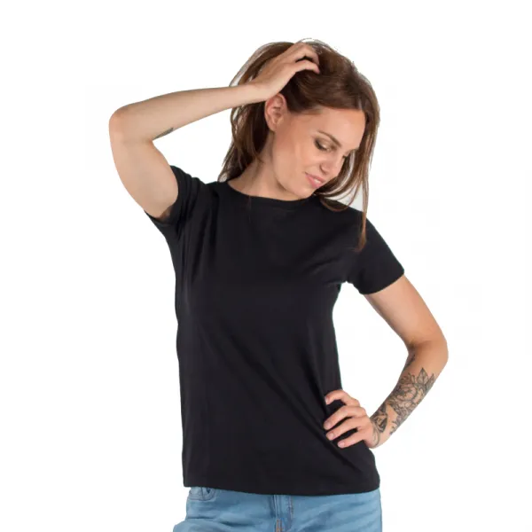 Dámske tričko s krátkym rukávom AUTHORITY T-BASIC W black