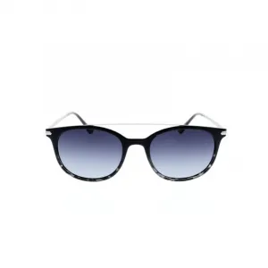Slnečné okuliare H.I.S. POLARIZED HPS98101-1, black, smoke gradient with silver flash POL