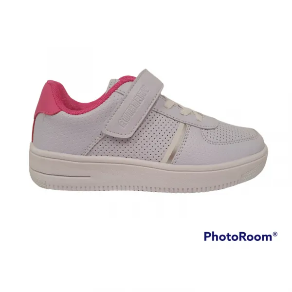 Detská rekreačná obuv AUTHORITY KIDS Aysia white reflex pink silver