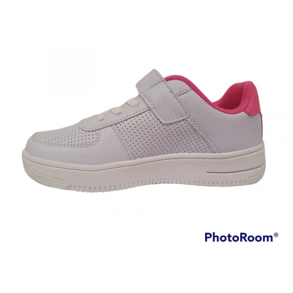 Detská rekreačná obuv AUTHORITY KIDS Aysia white reflex pink silver
