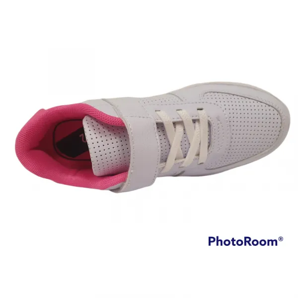 Detská rekreačná obuv AUTHORITY KIDS Aysia white reflex pink silver