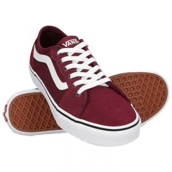 Pánska vychádzková obuv VANS MN Filmore Decon (Suede Canvas) port royal white