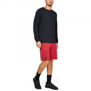 Pánske tréningové tričko s dlhým rukávom UNDER ARMOUR UA SPORTSTYLE LEFT CHEST LS-BLK