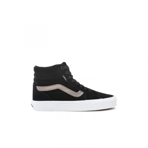 Dámska vychádzková obuv VANS WM Filmore HI (Suede Metallic) black