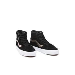 Dámska vychádzková obuv VANS WM Filmore HI (Suede Metallic) black