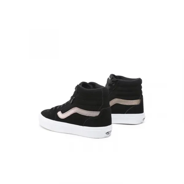Dámska vychádzková obuv VANS WM Filmore HI (Suede Metallic) black