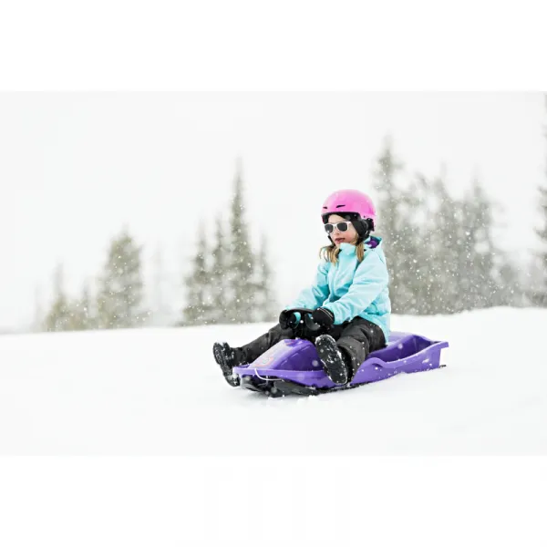 Riaditeľné boby STIGA Snowpower Brake, ružové