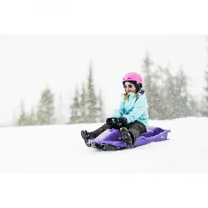 Riaditeľné boby STIGA Snowpower Brake, ružové