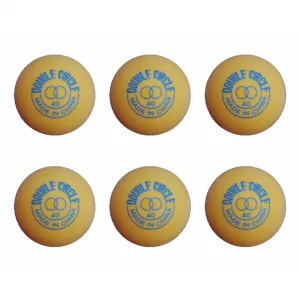 Stolnotenisové loptičky DOUBLE CIRCLE 40mm T.T. Ball